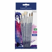 Thumbnail 2 of Faber-Castell Четки за рисуване, 6 броя, асорти