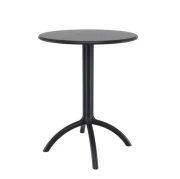 Thumbnail 1 of Градинска маса Октопус, кръгла, пластмасова, черна