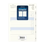 Thumbnail 4 of Filofax Пълнител за тефтер, А5, за 2024 година, 1 година на страница в разгъвка