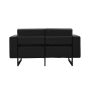 Thumbnail 3 of Диван RFG Toledo, двуместен, екокожа, метална основа, черен