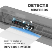 Thumbnail 3 of Ламинатор Fellowes Amaris, A3, за фолио до 175 микрона, бял, време за загряване 1 min, валове 6 броя