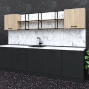 Thumbnail 3 of Кухня Алегра, 3000 х 600 х 2110 mm, цвят лукс