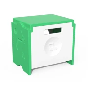 Thumbnail 3 of Табуретка RFG Funny, за съхранение, пластмасова, 300 х 400 х 370 mm, зелена