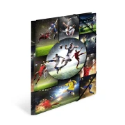 Thumbnail 2 of Herma Папка Football, картонена, с ластик, A4
