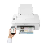 Thumbnail 3 of Мастиленоструен принтер Canon Pixma TS3351, 3 в 1, Wi-Fi, A4, бял