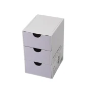 Thumbnail 1 of Sworld Органайзер за бюро, с 3 чекмеджета, лилав