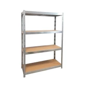 Thumbnail 2 of Стелаж RFG, метален, с 4 рафта, 1200 х 500 х 1920 mm, MDF, до 300 kg