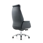 Thumbnail 6 of Кресло RFG EOOS, работно, екокожа, до 150 kg, черна седалка, черна облегалка