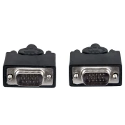 Thumbnail 3 of Кабел за монитор Manhattan, SVGA, HD15 M/M, 15 m, черен