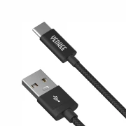 Thumbnail 3 of Кабел Yenkee 302 BK, USB-A Male към USB-C Male, 2 m, USB Type-A, USB Type-C, черен