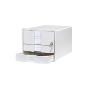 Thumbnail 3 of HAN Бокс Impuls, с 3 чекмеджета и заключване, бял