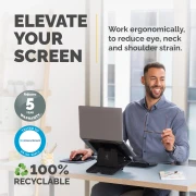 Thumbnail 7 of Поставка за лаптоп Fellowes Breyta, черна