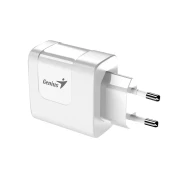 Thumbnail 6 of Genius Зарядно за лаптоп PD-65AC, USB Type-C, USB Type-A, 65 W, бяло