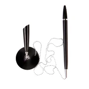 Thumbnail 2 of Beifa Химикалка Chain, с поставка и верижка, 1.0 mm, черен корпус, син цвят на мастилото