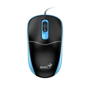 Thumbnail 4 of Мишка Genius DX-111, с кабел, USB Type-A, 3 бутона, синя