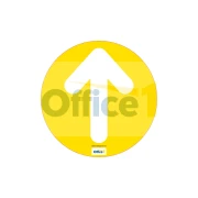 Thumbnail 1 of Стикер за под Стрелка, жълта, ø 30 cm