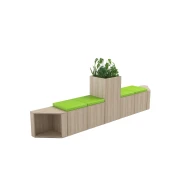 Thumbnail 1 of Композиция RFG PDM-K5, 2800 х 400 х 799 mm, ПДЧ 18 mm