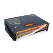 Thumbnail 7 of Rapesco Папка Germ-Savvy Supafile, тип хармоника, с 13 отделения, черна