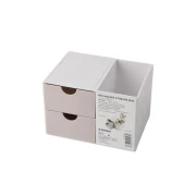 Thumbnail 1 of Sworld Органайзер за бюро, с 2 чекмеджета, розов