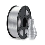 Thumbnail 7 of Филамент за 3D принтер, PLA+, 1.75 mm, 1 kg, прозрачен