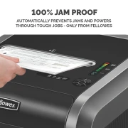 Thumbnail 9 of Шредер за унищожаване на документи Fellowes Powershred 325Ci, 100% Jam Proof, Cross-Cut, 83 L, P-4, време за работа 60 мин