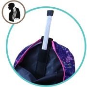 Thumbnail 4 of Pulse Раница Anatomic Kitty Love, синьо-розова