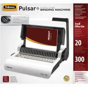 Thumbnail 3 of Машина за подвързване Fellowes Pulsar, ръчна, с пластмасова спирала, A4, до 300 листа