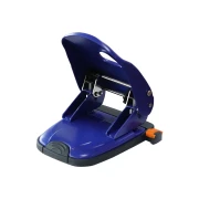 Thumbnail 2 of Office 1 Перфоратор с ограничител P45, за 45 листа, тъмносин