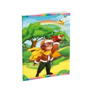 Thumbnail 15 of Тетрадка, A5, тесни и широки редове, офсетова хартия, мека корица, 20 листа