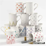 Thumbnail 3 of Creativ Company Маркер за стъкло и порцелан, 12 броя