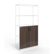 Thumbnail 2 of Врата RFG RV3 Lisabon, 380 х 18 х 760 mm, ПДЧ 18 mm, 2 броя в комплект, тъмен дъб