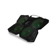 Thumbnail 3 of Стойка за лаптоп SureFire Bora, охлаждаща, геймърска, зелена