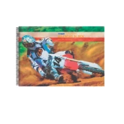 Thumbnail 2 of Gipta Скицник Drawing Block, 25 x 35 cm, бяла хартия, картонена корица, със спирала, 15 листа