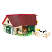 Thumbnail 2 of Small Foot Ферма с животни, дървена, 11 части