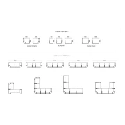 Thumbnail 3 of Прав модул за рецепция RFG Point, 100 х 80 х 112.50 cm, ПДЧ
