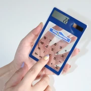 Thumbnail 2 of More Than Gifts Калкулатор Clearal, 8-разряден, синьо-бял