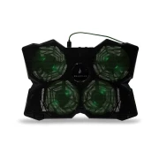 Thumbnail 4 of Стойка за лаптоп SureFire Bora, охлаждаща, геймърска, зелена