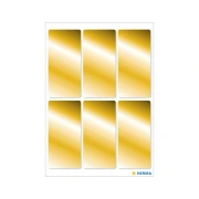 Thumbnail 2 of Herma Самозалепващи се етикети, 26 х 54 mm, златисти, 18 броя