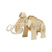 Thumbnail 2 of Creativ Company 3D Мамут, дървен, за сглобяване и декорация