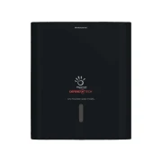 Thumbnail 1 of Диспенсър за кърпи за ръце Papernet, черен, 2.5 пачки, 30 х 14.5 х 33.6 cm