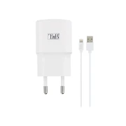 Thumbnail 2 of Зарядно за телефон TNB, 5 W, с Lightning кабел, бяло