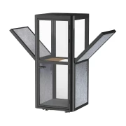 Thumbnail 9 of Шумоизолираща акустична кабина Flexi101, 1020 х 1020 х 2260 mm, сива