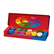 Thumbnail 2 of Faber-Castell Темперни бои, 20 ml, 12 цвята, в бурканчета