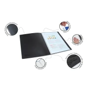 Thumbnail 4 of Rapesco Папка Germ-Savvy, PP, с 10 джоба, черна