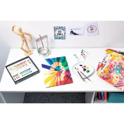 Thumbnail 2 of Herma Папка Impressions, картонена, с ластик, A4, на моливи