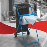 Thumbnail 2 of Кърпи за почистване Kimberly-Clark WypAll L20 7301, на ролка, 38 х 32.5 cm, 500 къса, сини