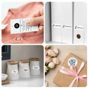 Thumbnail 5 of Принтер Phomemo M220-PL, мини, без мастило, максимална широчина на етикета 75 mm, лилав