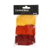 Thumbnail 3 of Creativ Company Вълна за плъстене Жълта хармония, 3 х 10 g