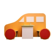 Thumbnail 6 of Автобус, детски модул, 190 х 80 х 110 cm, ПДЧ 18 mm