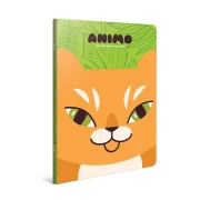 Thumbnail 6 of Gipta Тетрадка Анимо, А4, бяла хартия, малки квадратчета, картонена корица, 60 листа